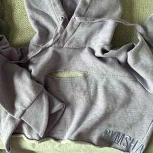Gymshark crop hoodie - Periwinkle